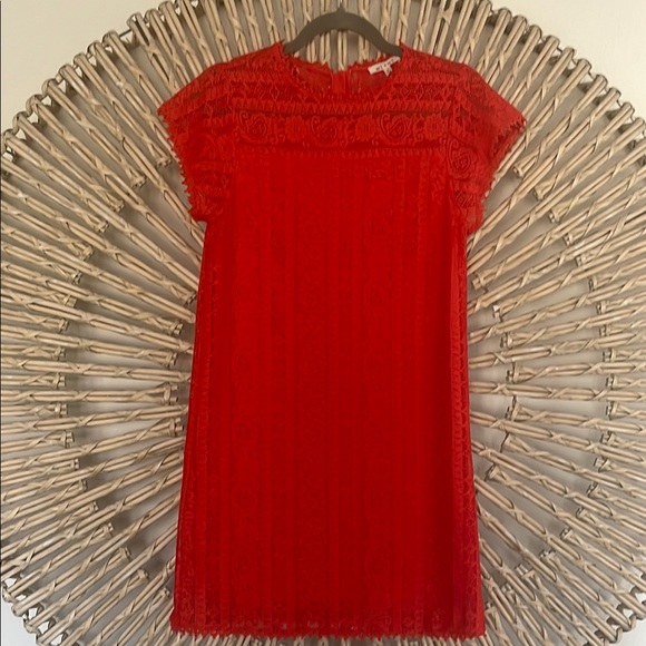 Red Lace Dress - Picture 1 of 6